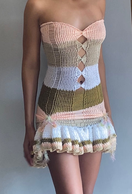 Gathered Ruffle Set